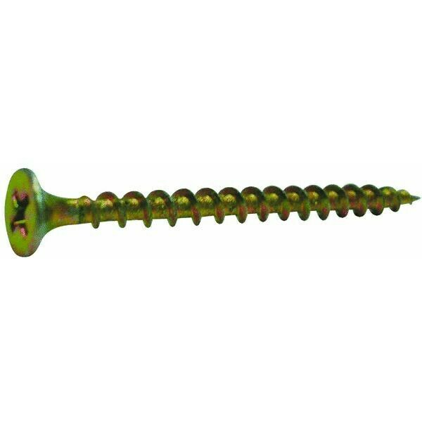 Primesource Building Products Do it Coarse Thread Yellow Zinc Drywall Screw 730668